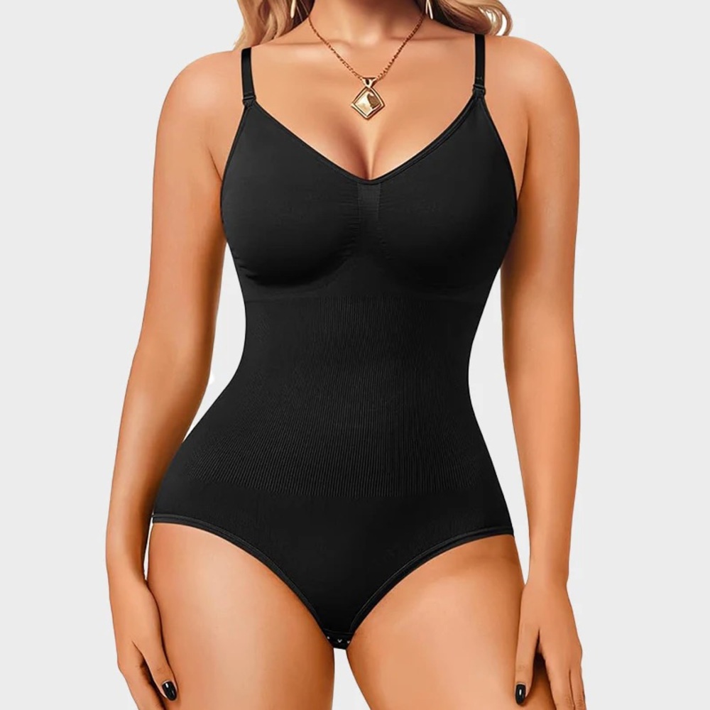 Comfy Cami Body Shaper Elegant Black Women's Bodysuit